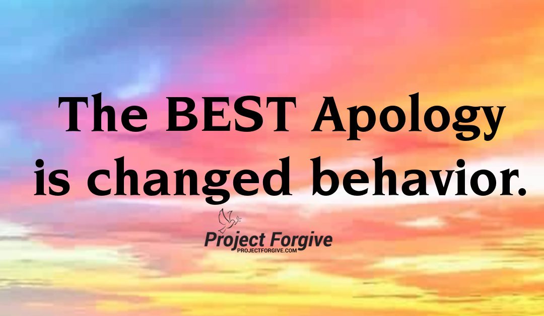 Apologizing is a Skill