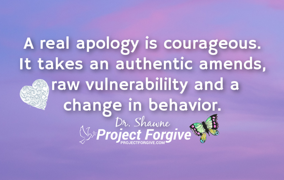 Apologizing: Facing Vulnerability
